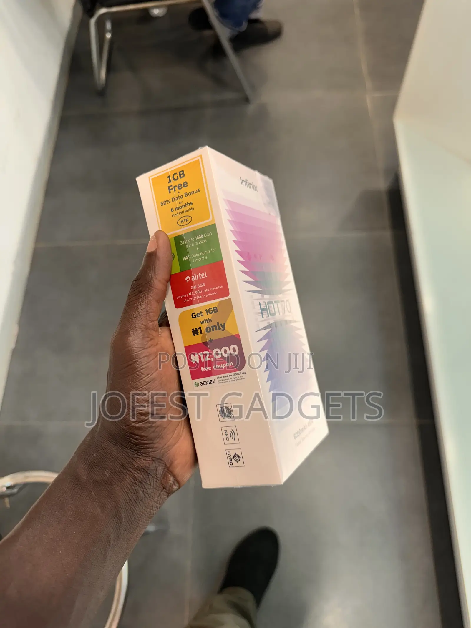 Infinix Hot 70 256 GB Black