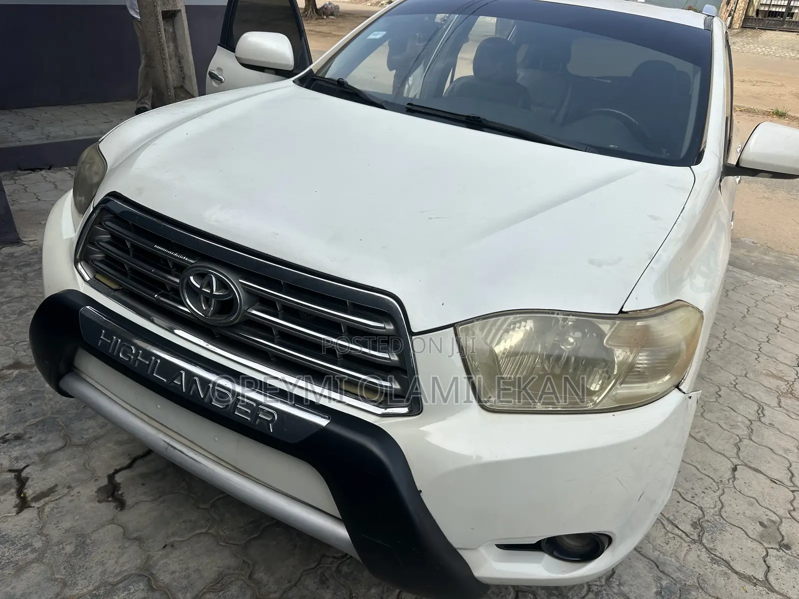 Toyota Highlander Limited 2008 White