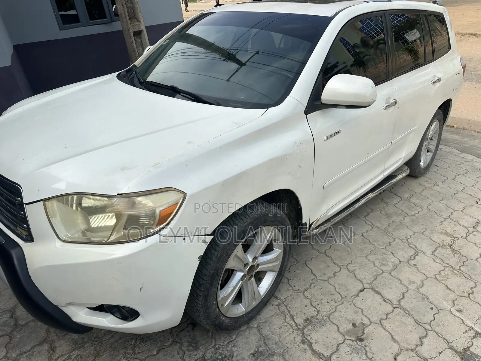 Toyota Highlander Limited 2008 White