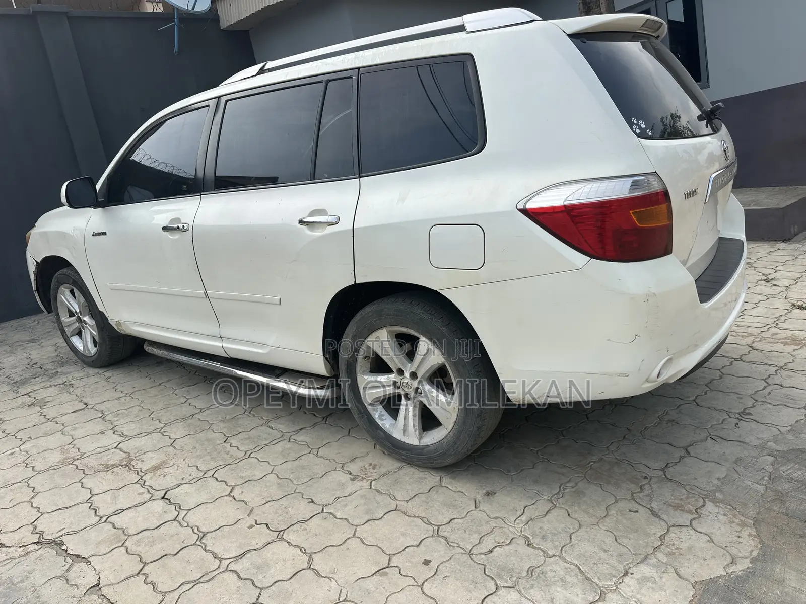 Toyota Highlander Limited 2008 White