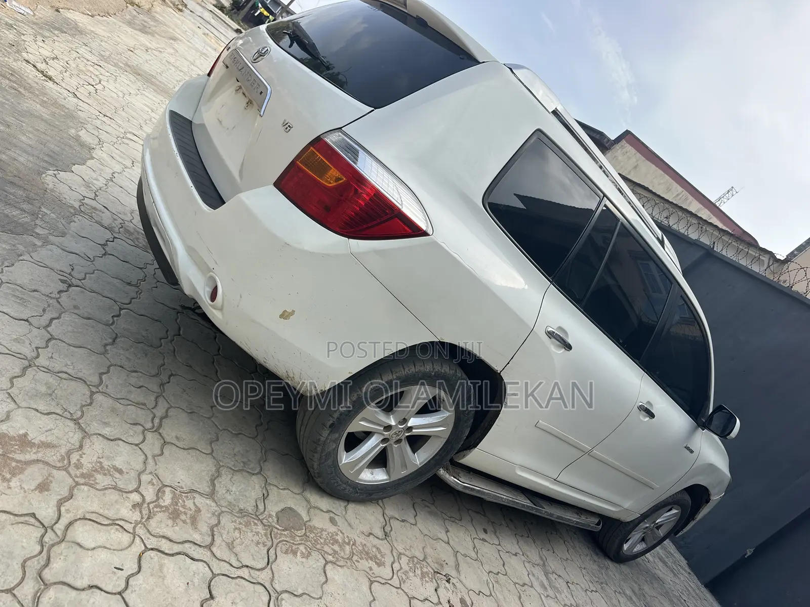 Toyota Highlander Limited 2008 White