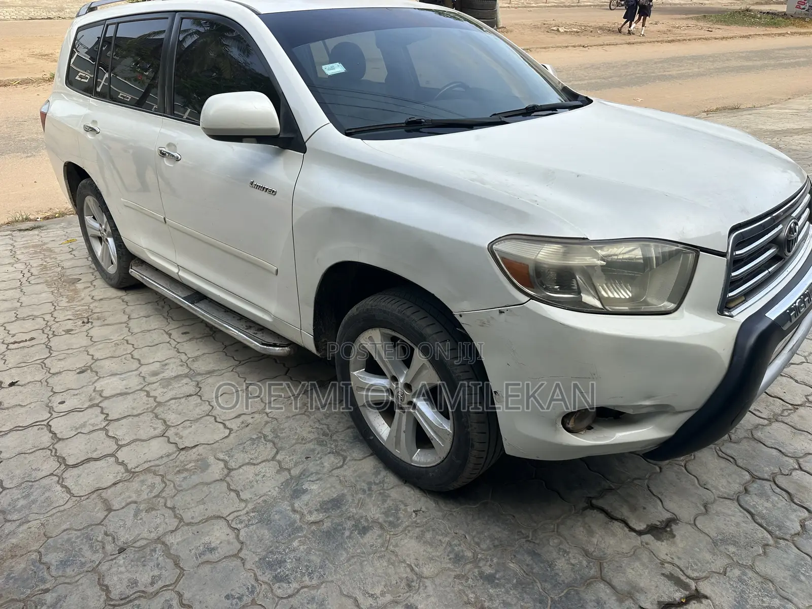 Toyota Highlander Limited 2008 White