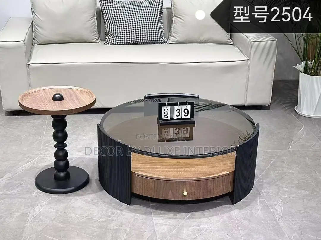 High Quality Luxury 2pc Nordic Style Center Table