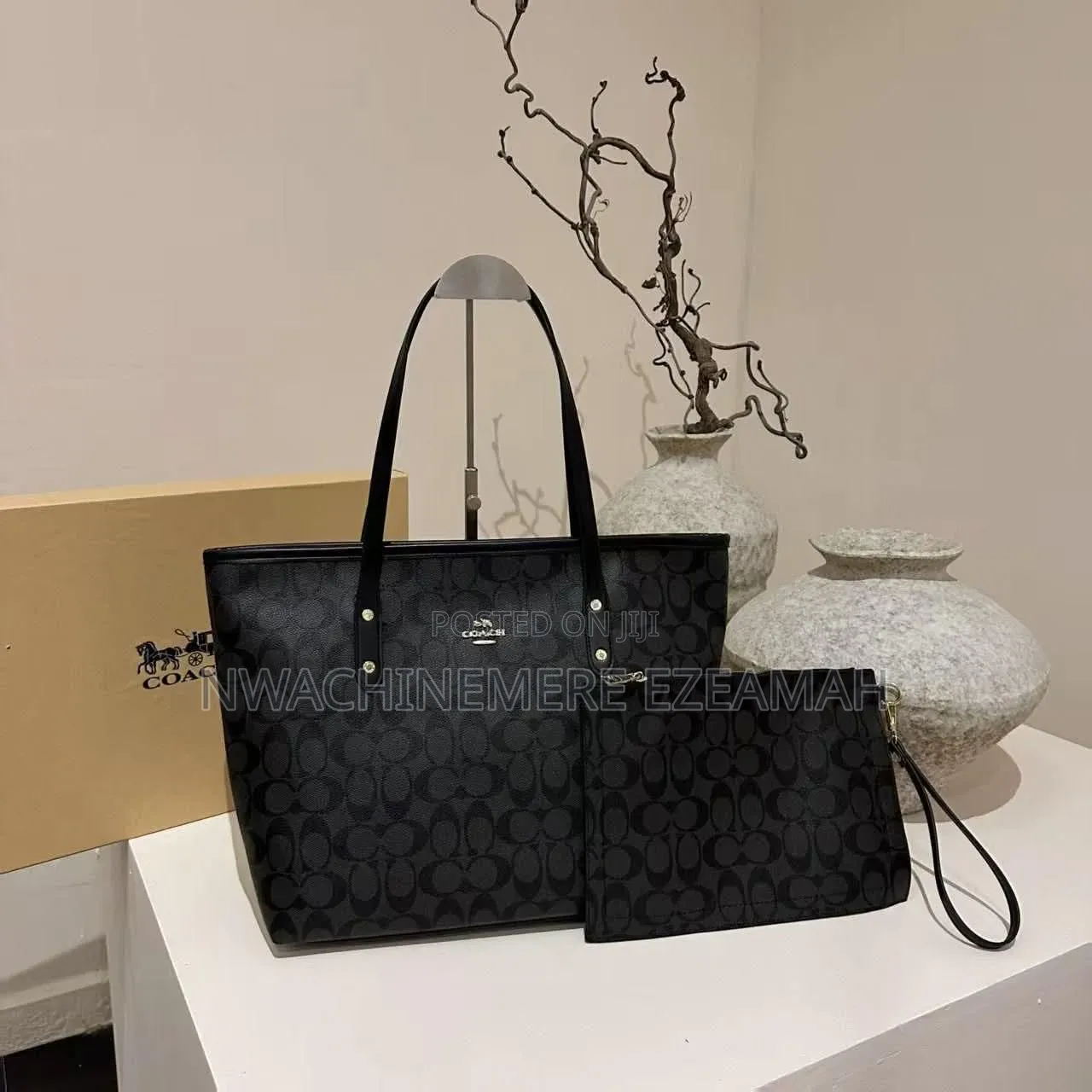 Premium Extra-large Elegant Women Set Shoulder Handbag, Office Bag