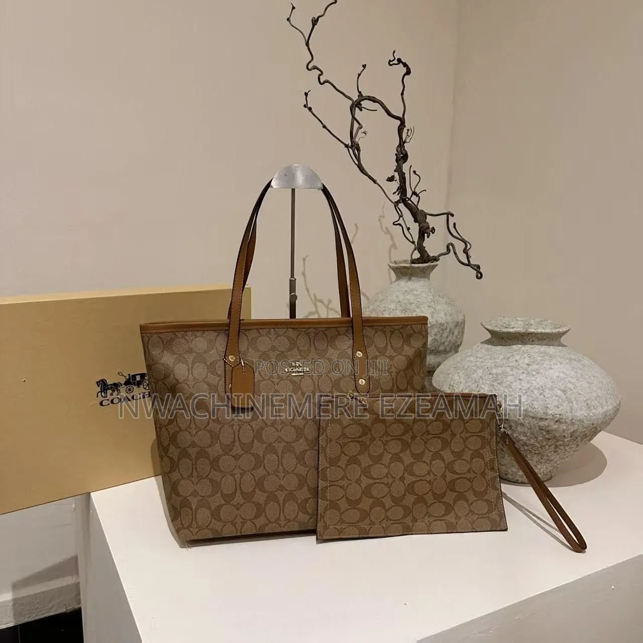 Premium Extra-large Elegant Women Set Shoulder Handbag, Office Bag