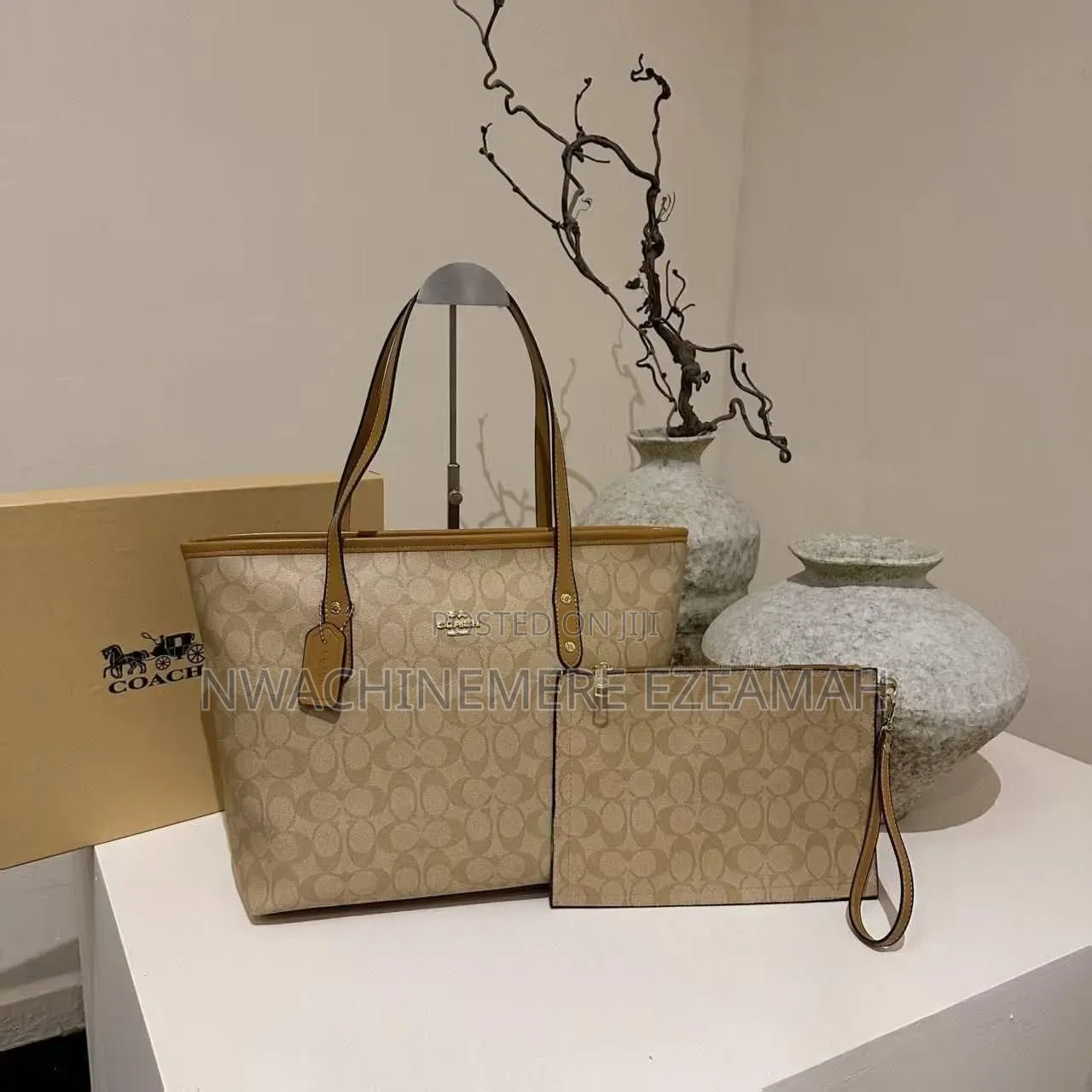 Premium Extra-large Elegant Women Set Shoulder Handbag, Office Bag