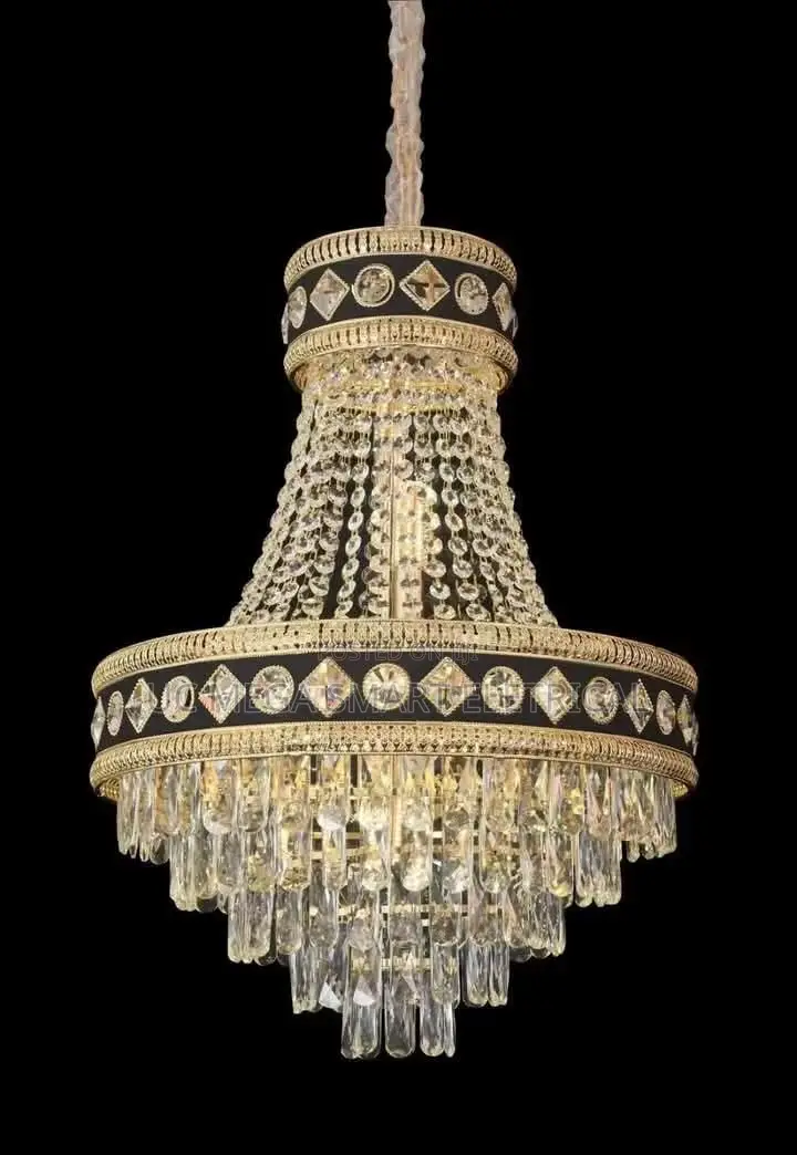Elara Modern Luxury Crystal Pendent Lamp Led Fashion Simple Living Roo