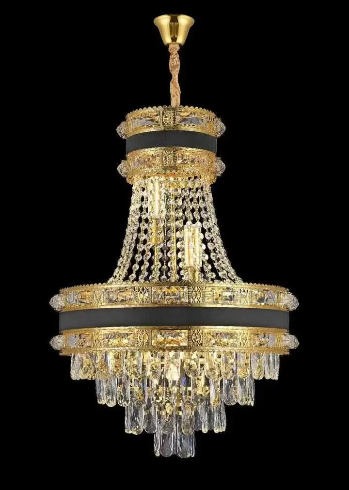 Elara Modern Luxury Crystal Pendent Lamp Led Fashion Simple Living Roo