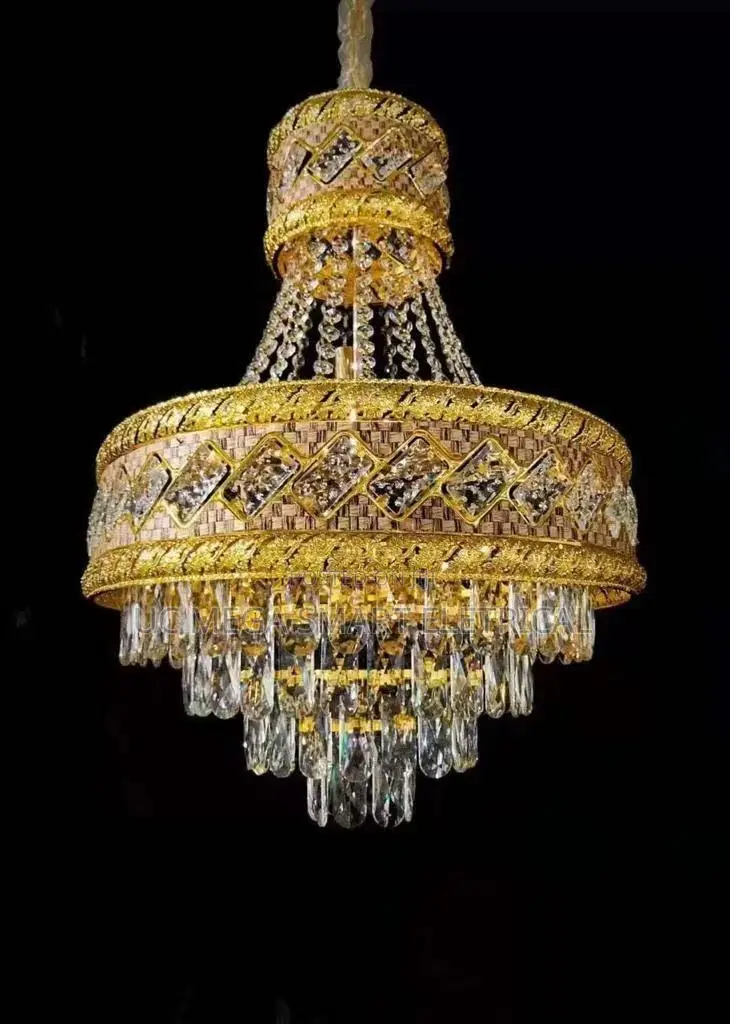 Elara Modern Luxury Crystal Pendent Lamp Led Fashion Simple Livingroom