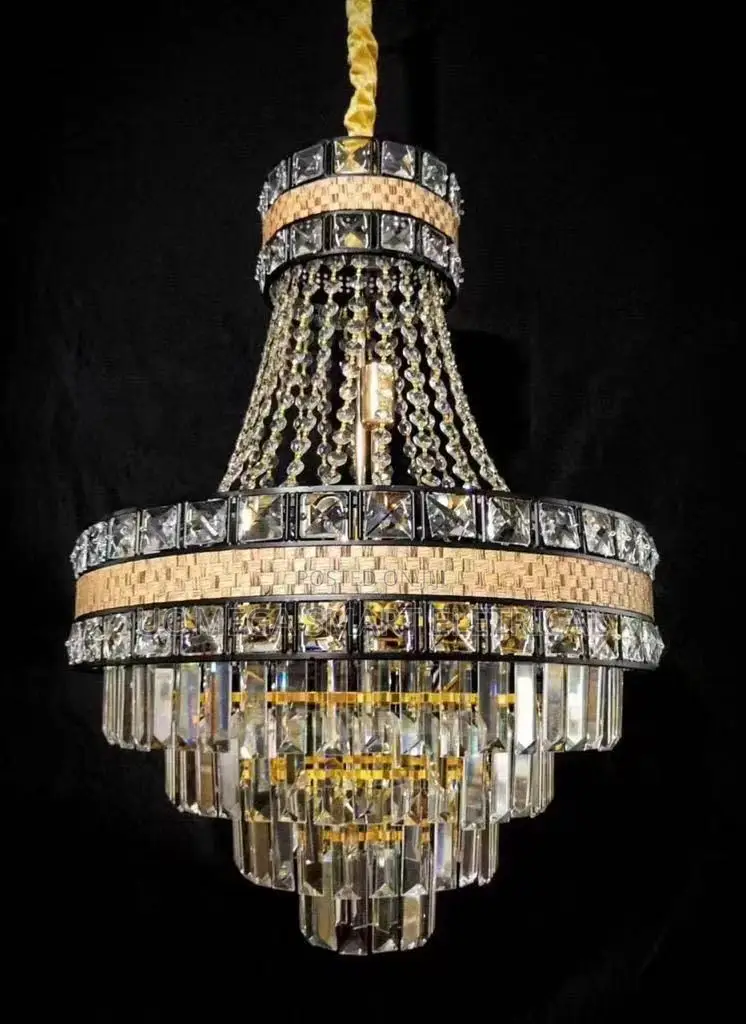 Elara Modern Luxury Crystal Pendent Lamp Led Fashion Simple Livingroom