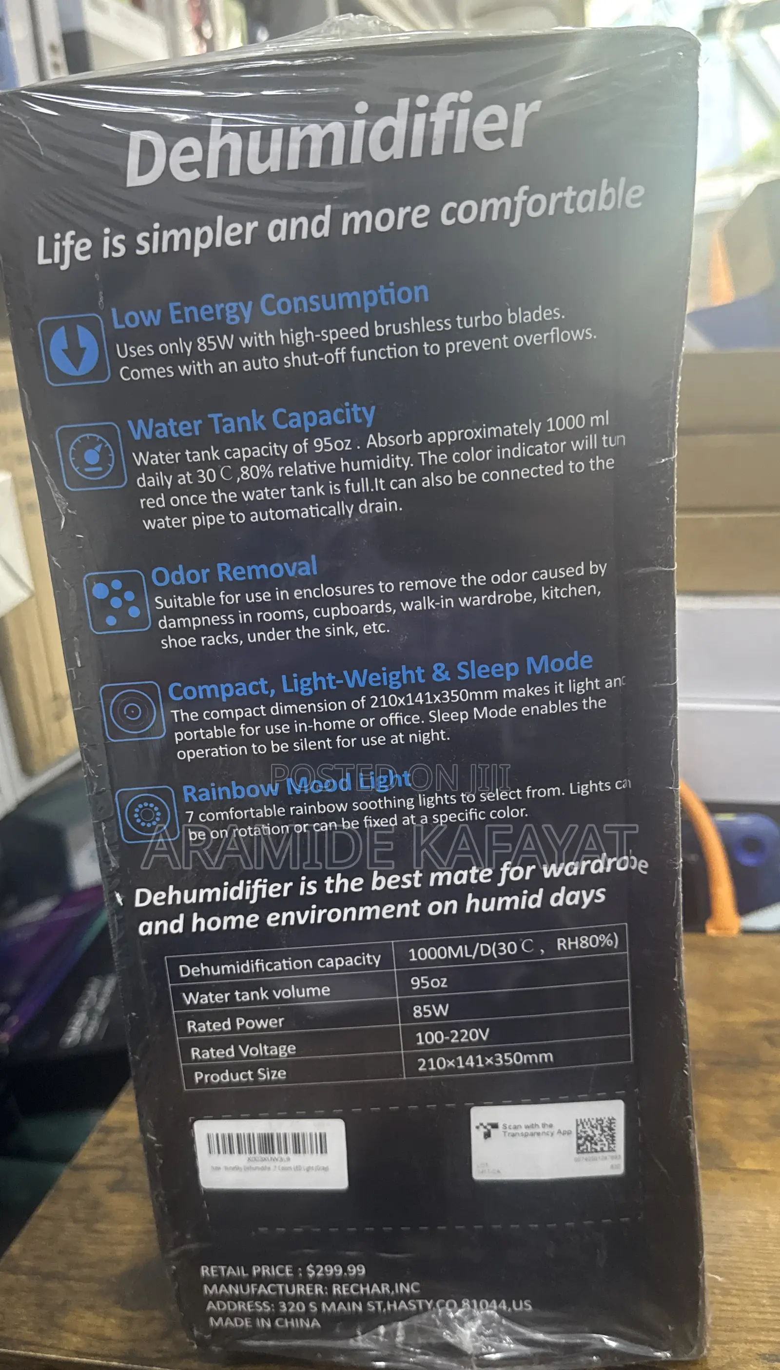 Dehumidifier(Ninesky)