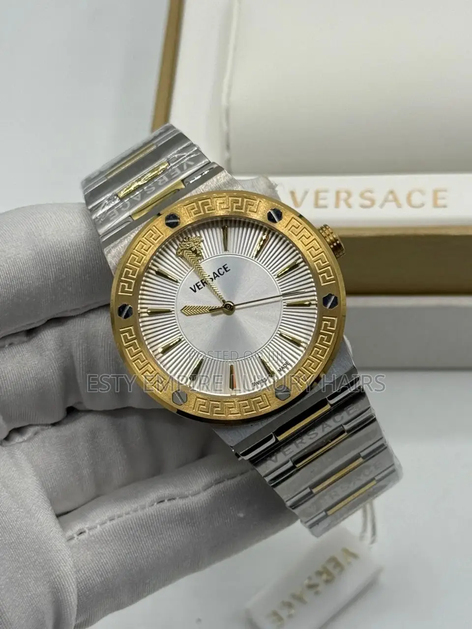 High Quality Luxury Veserace Chain Wristwatches