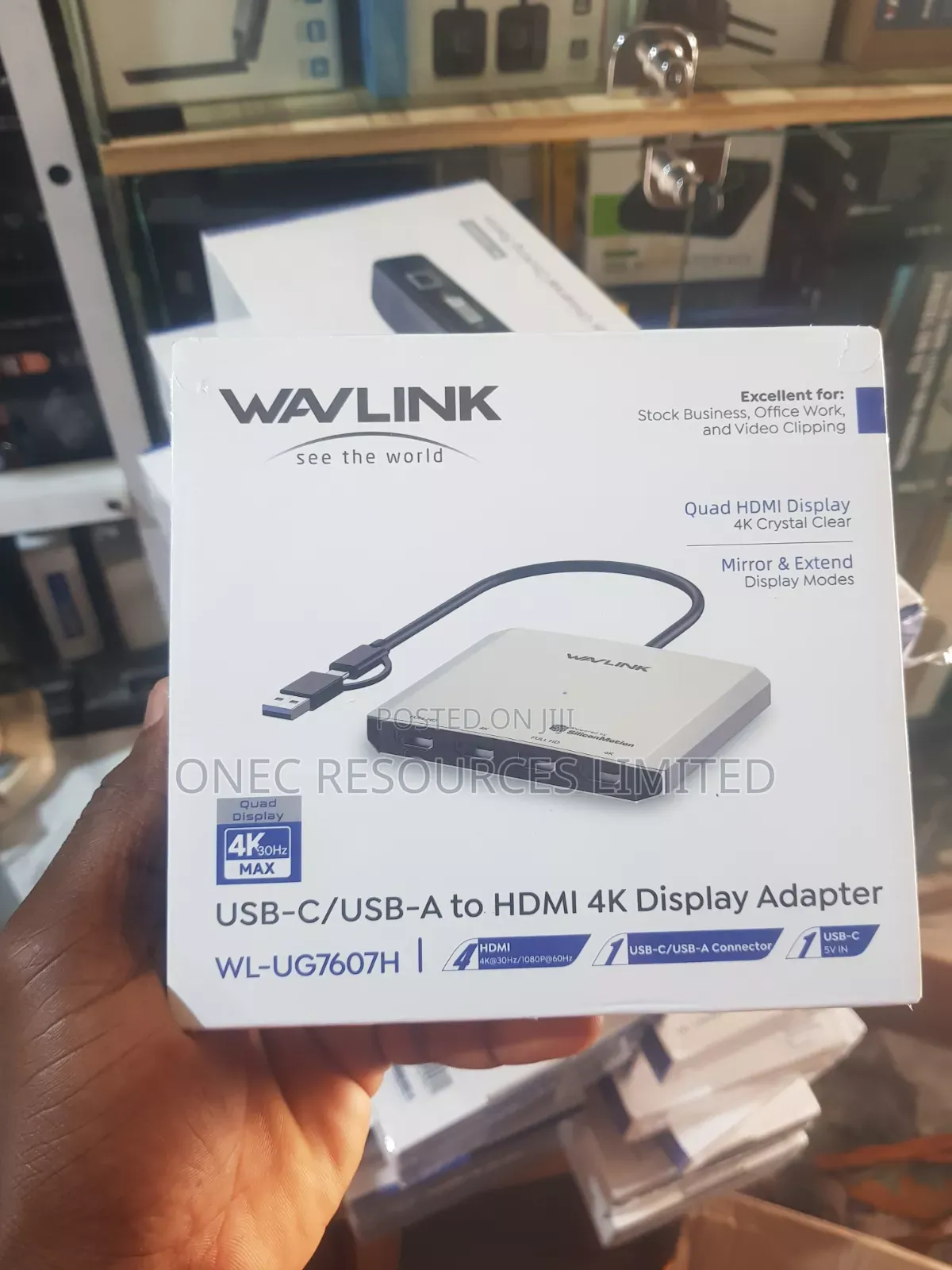 Wavlink USB-C/Isb-a to Hdmi Display Adapter