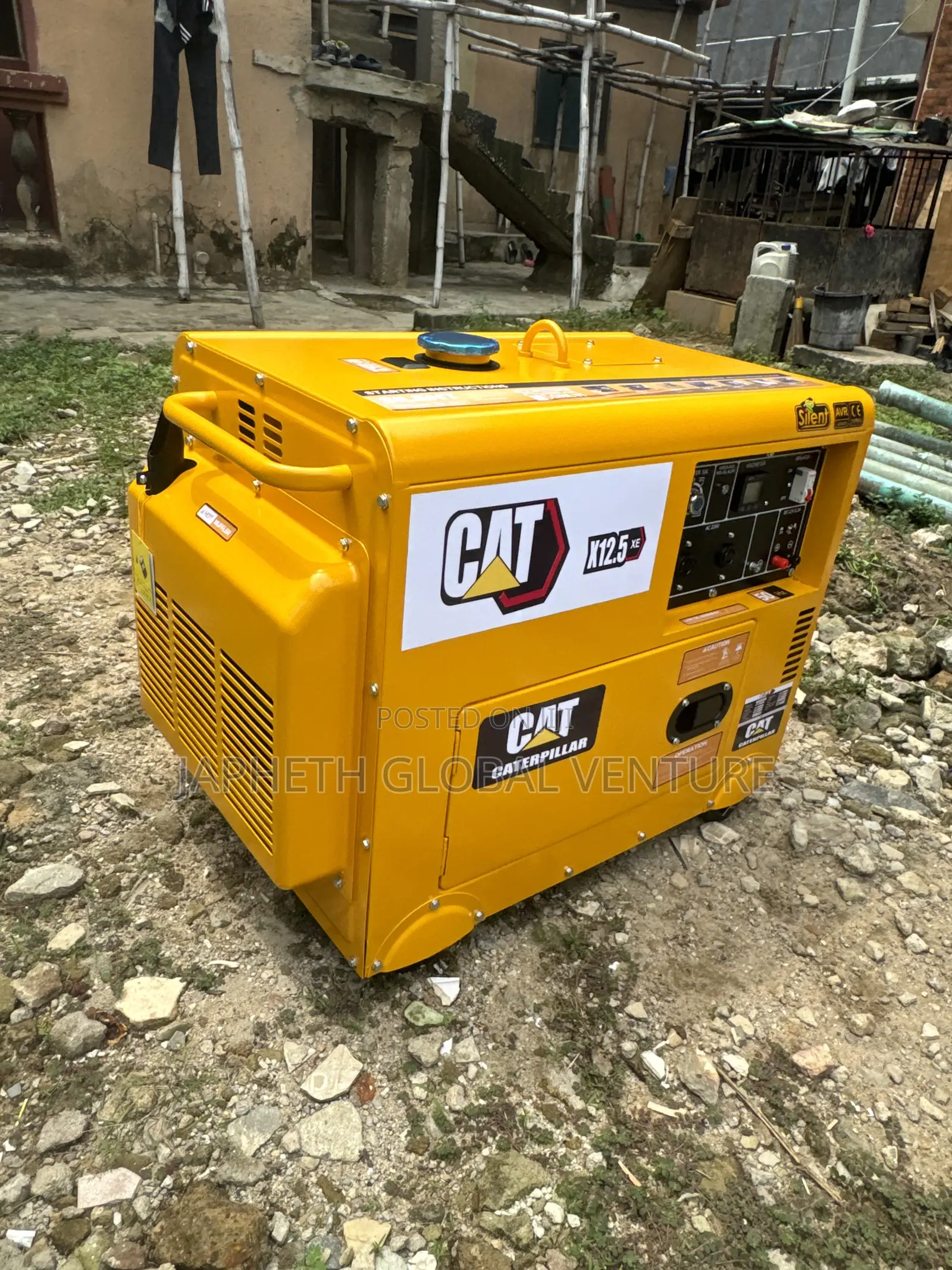 Caterpillar Cat 10kva Silent Generator for Home Business Use