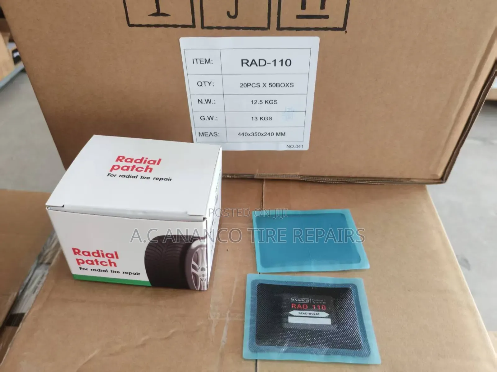 Radial Tyre Patch Rad 115