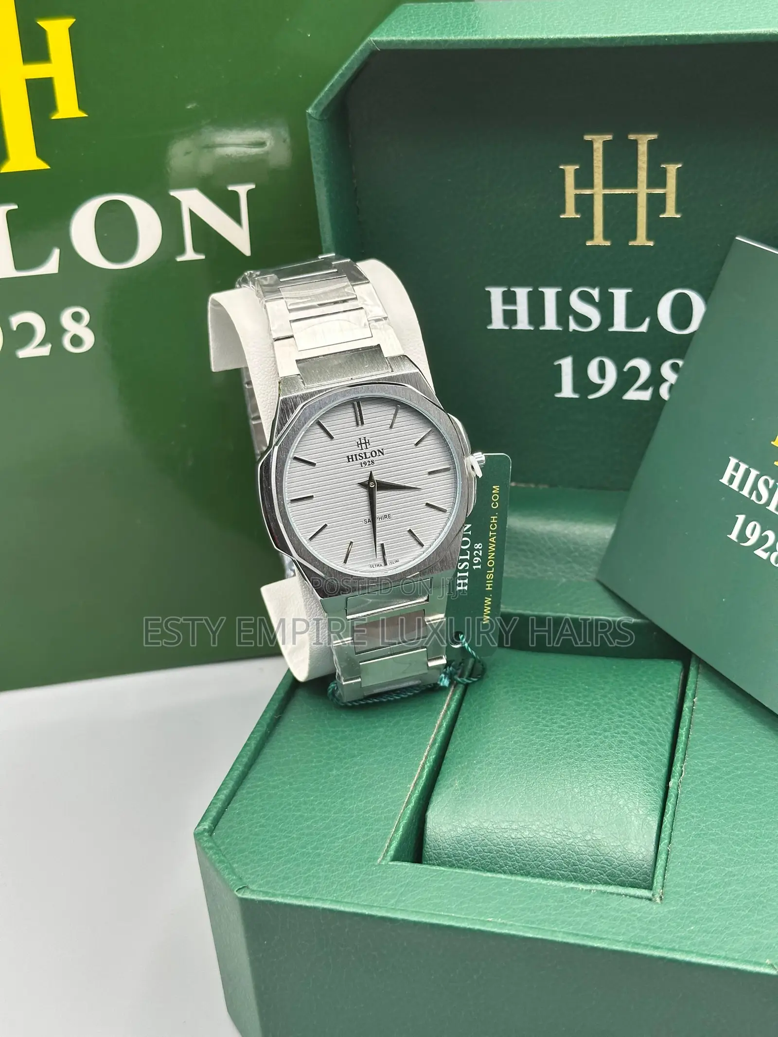 Quality Luxury Hislon 1928 Uitra Flat Chain Watch