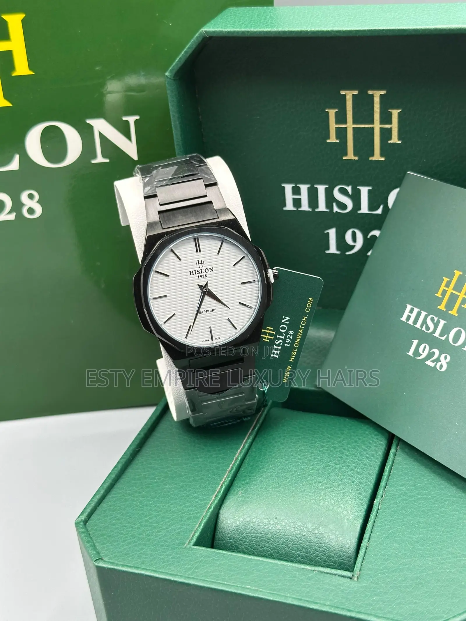 Quality Luxury Hislon 1928 Uitra Flat Chain Watch
