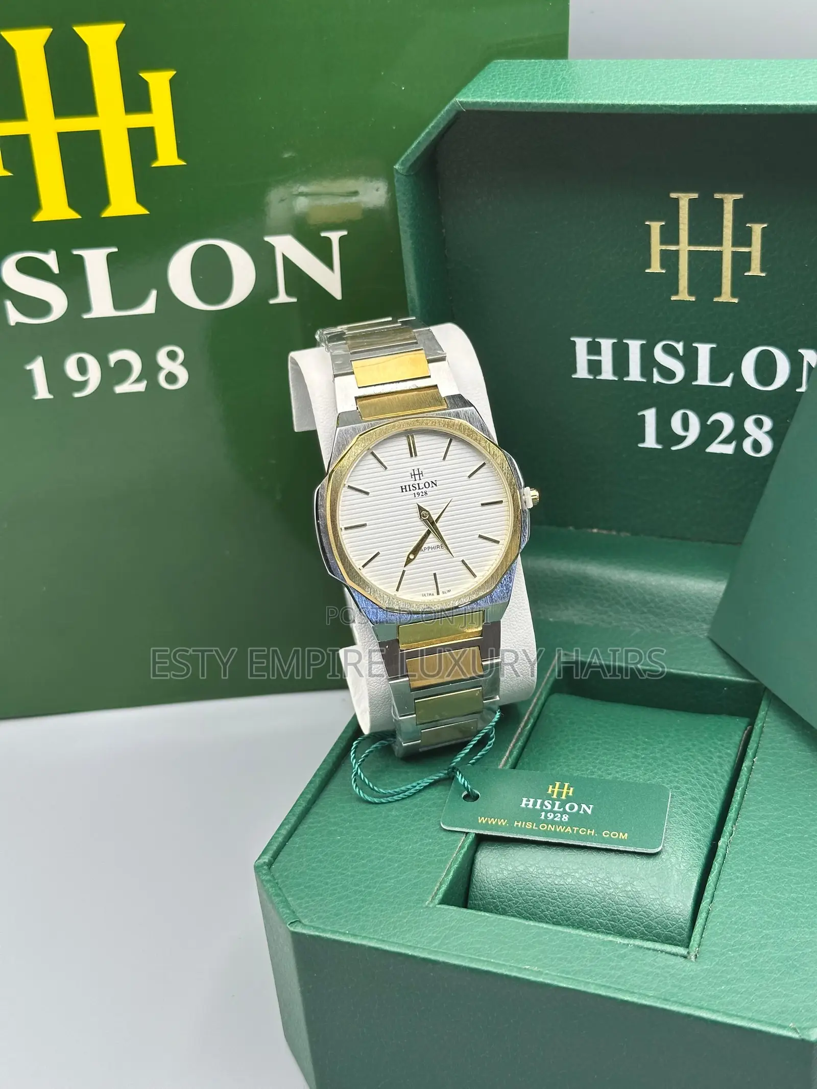 Quality Luxury Hislon 1928 Uitra Flat Chain Watch