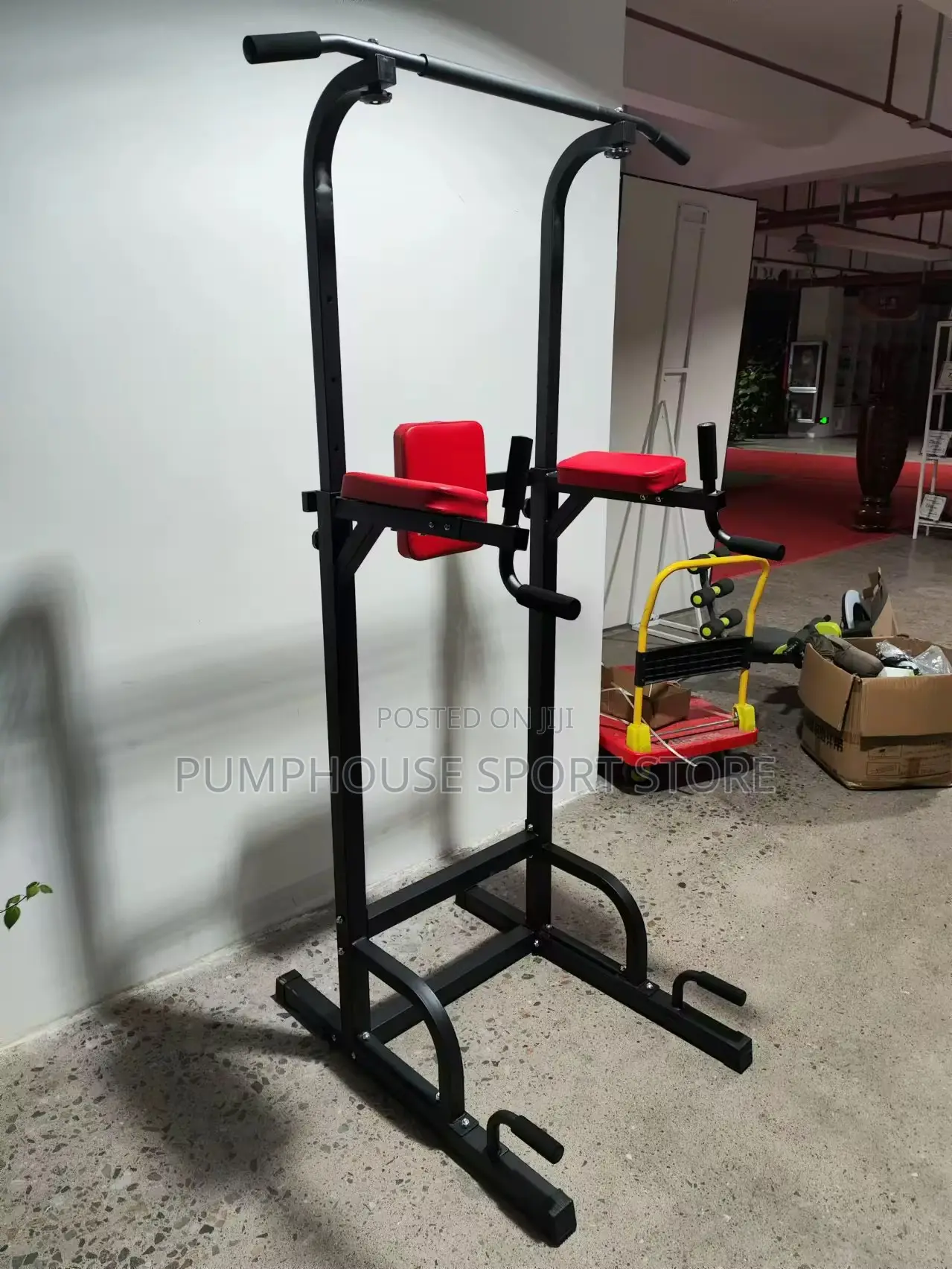 Free Gym Glove With Power Tower (Thicker Pipes)