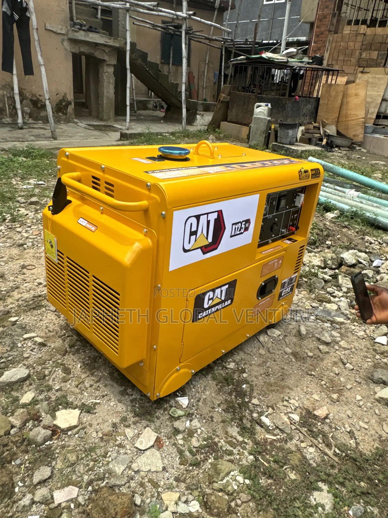 Cat 10kva Soundproof Generator – Stable Power, Maximum Performance