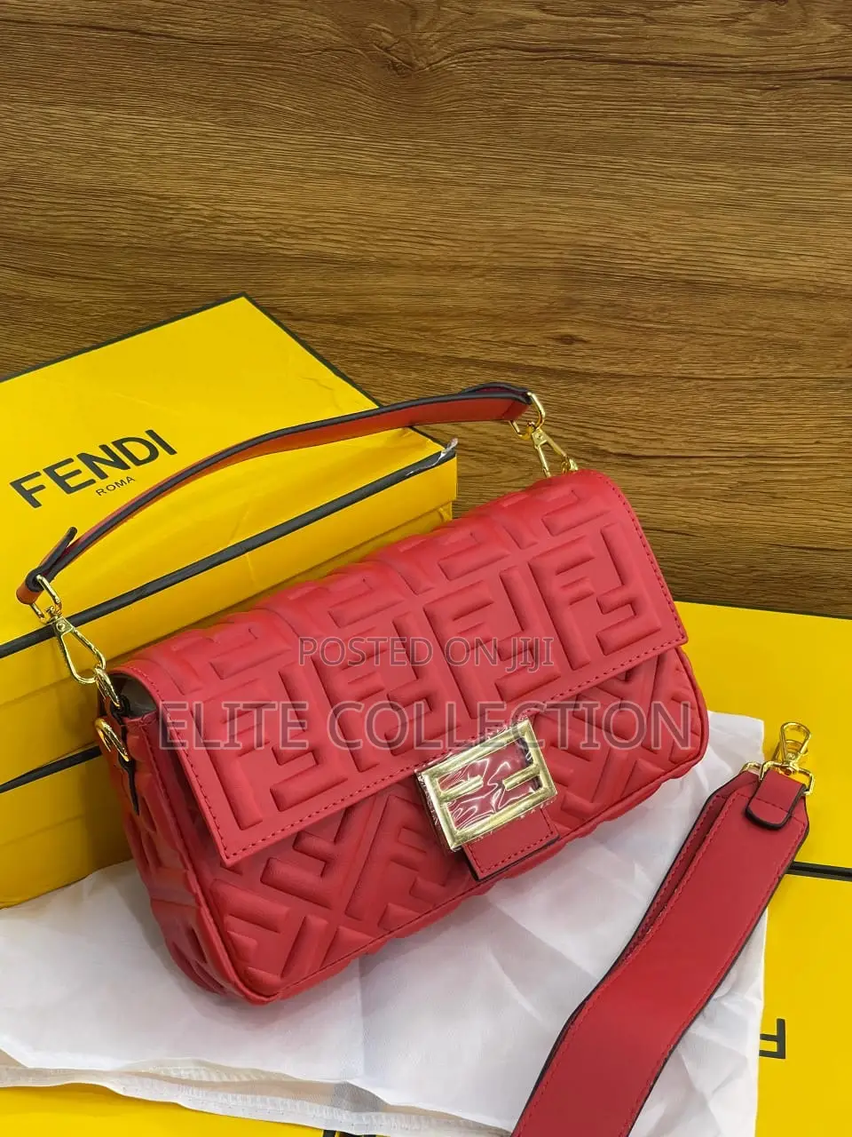 Fendi Roma Quality: Gender:-Female Bag Size:- Midi With Full Box