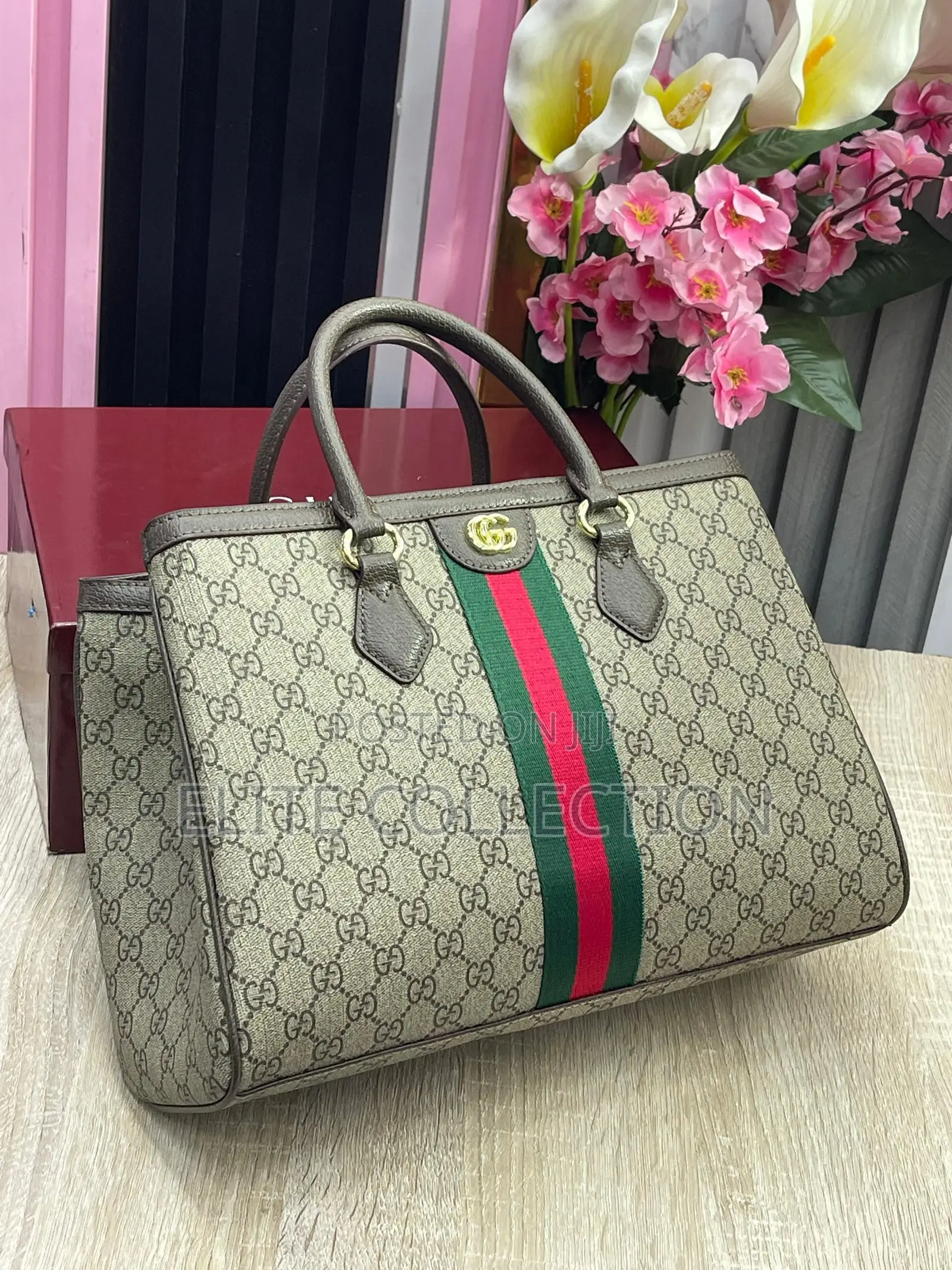 Big Size Luxury Gucci Bag Original Leather
