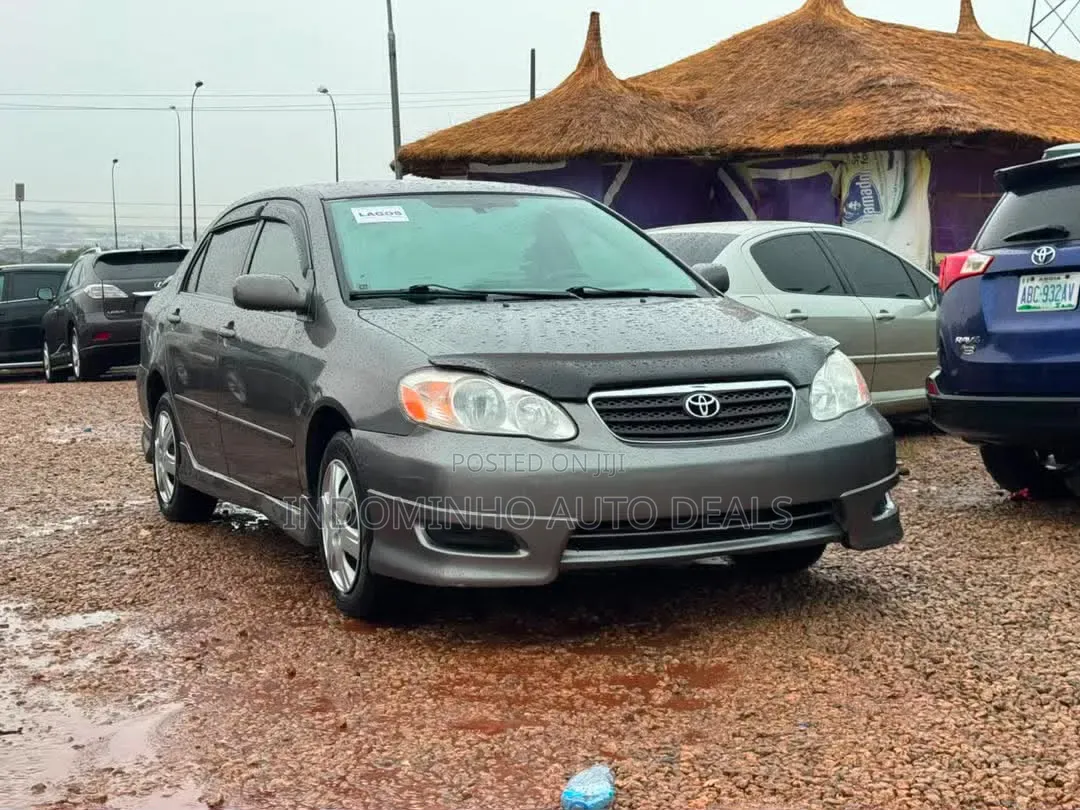 Toyota Corolla S 2006 Gray