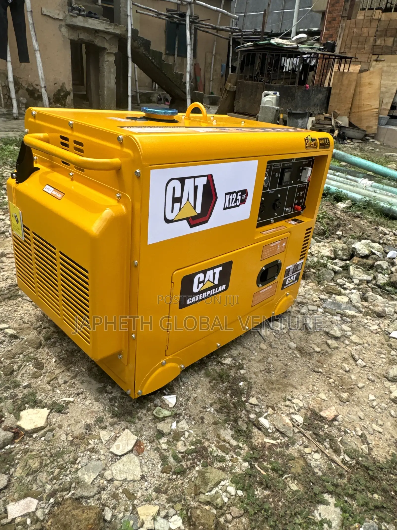 Cat 10kva Soundproof Generator for Residential and Commercial Use