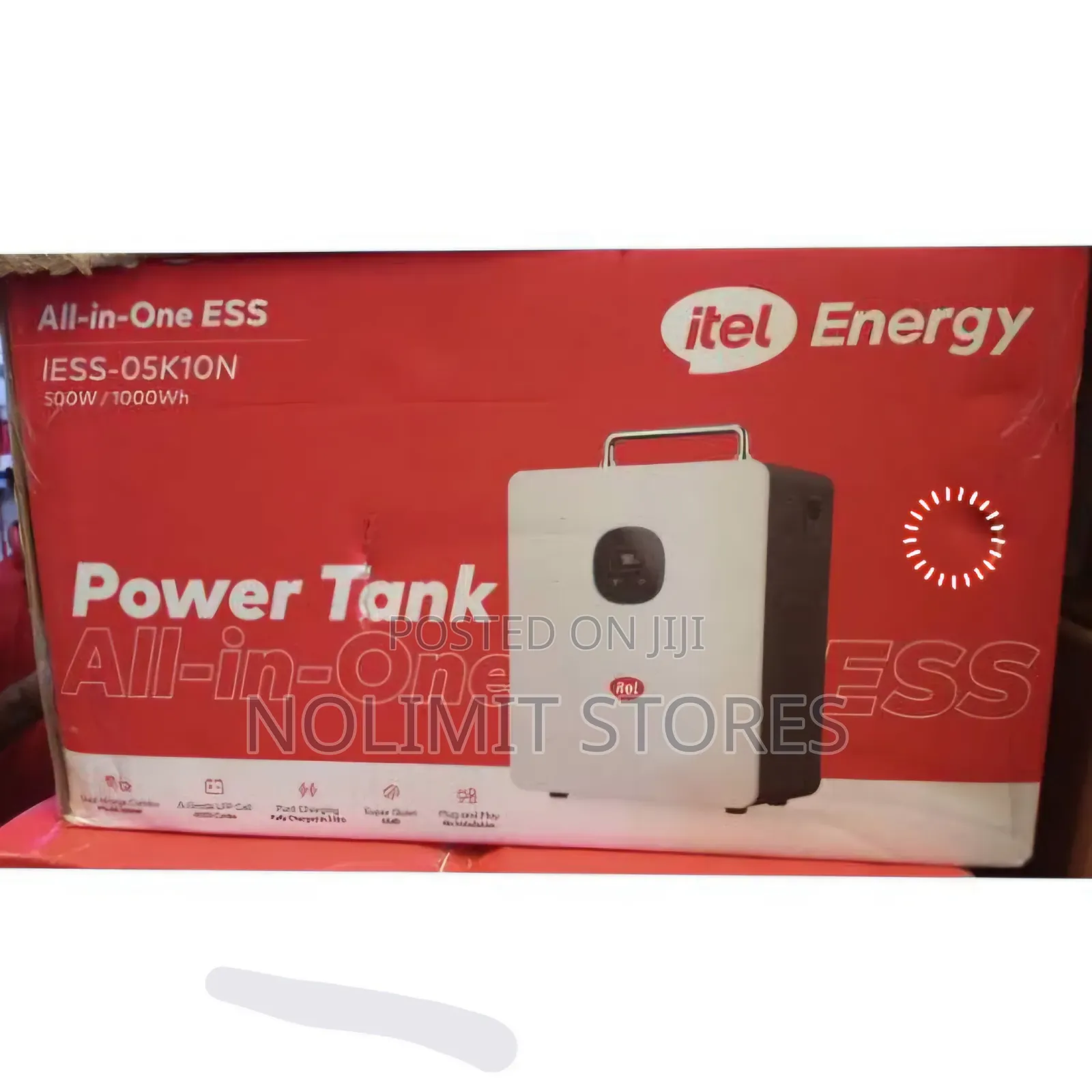 Itel Energy 500w + 1kwh Inverter Power Power System
