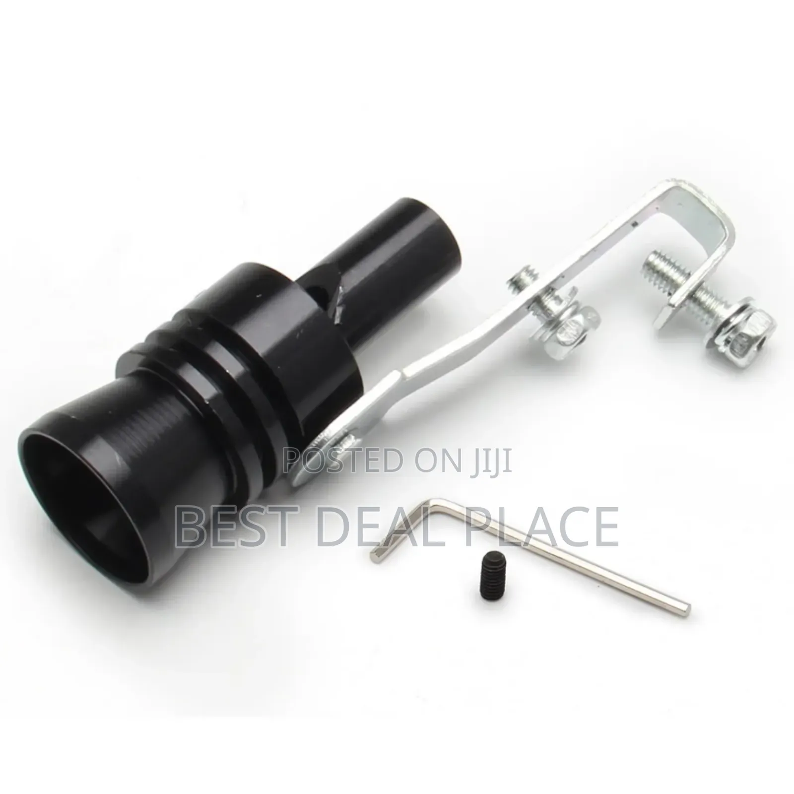 Universal Car Exhaust Muffler Turbo Sound Whistle Black