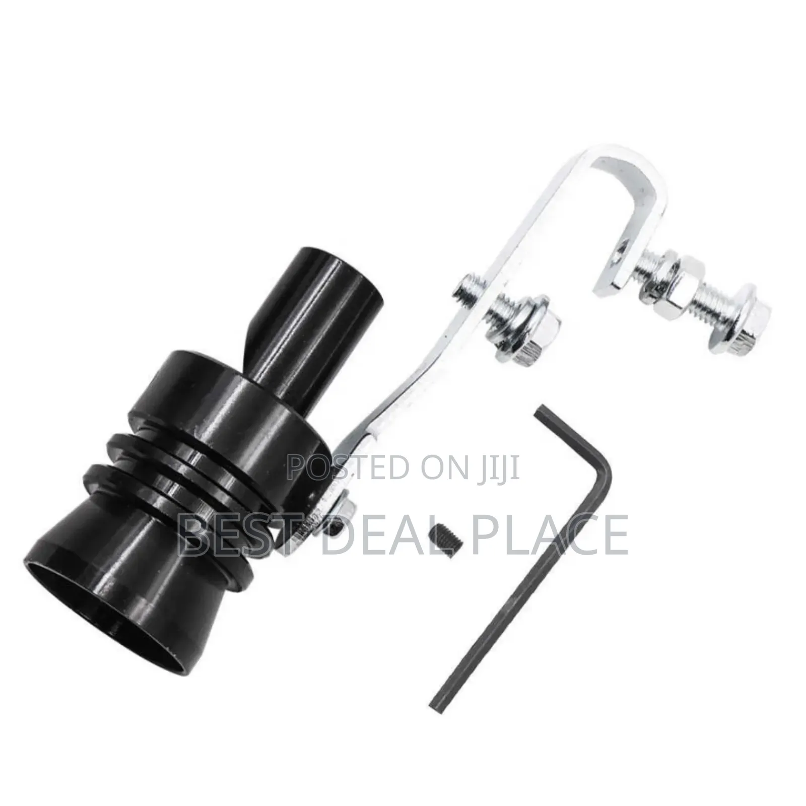 Universal Car Exhaust Muffler Turbo Sound Whistle Black