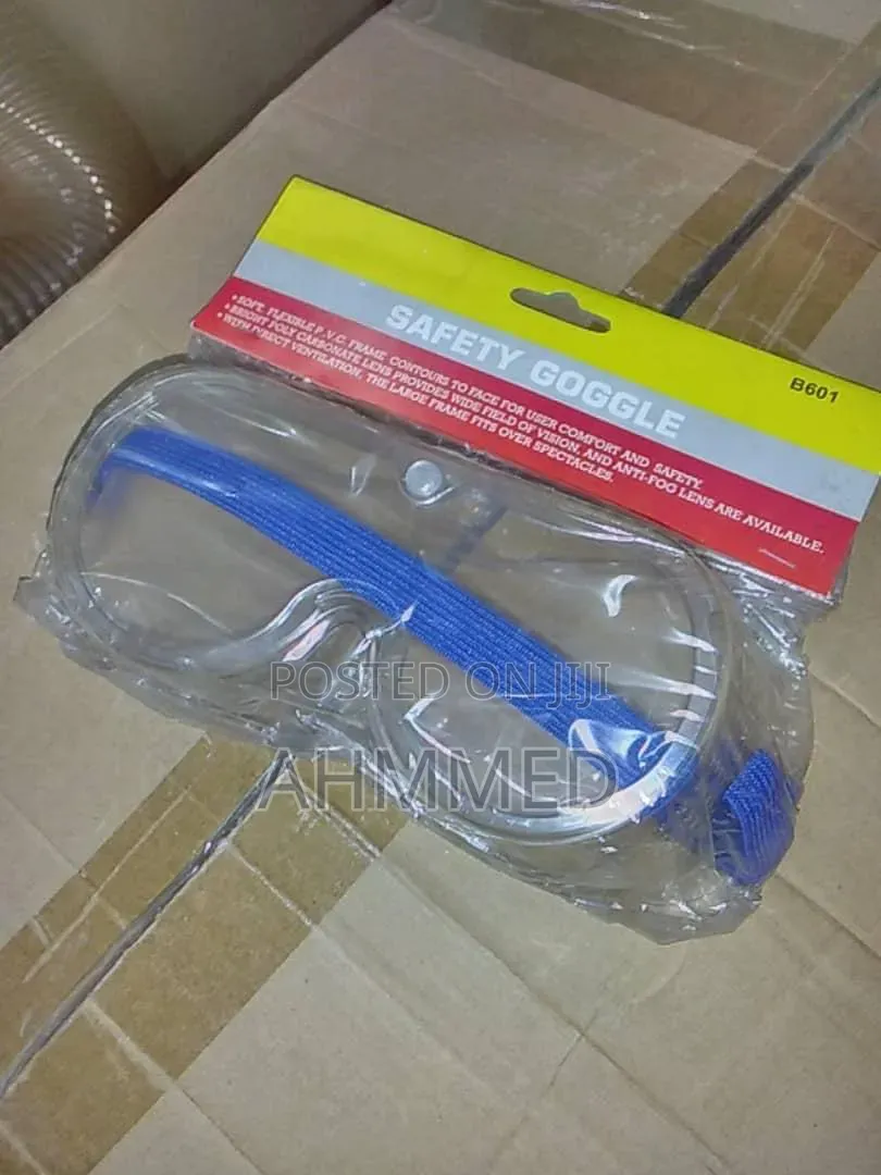 Rubber Safety Google / Safety Glasses