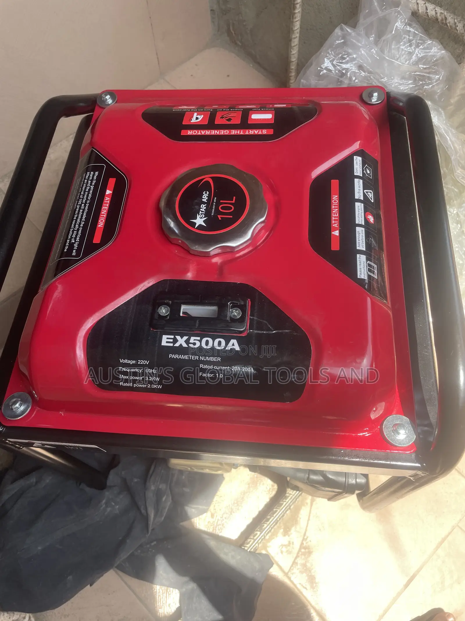 Star Arc Ex500a Start and Weld