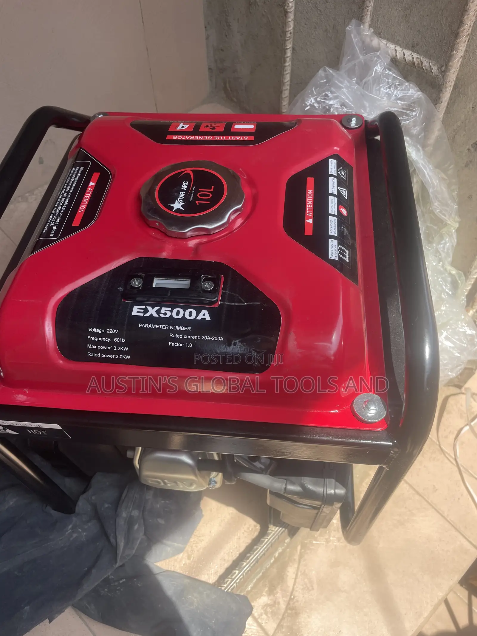 Star Arc Ex500a Start and Weld