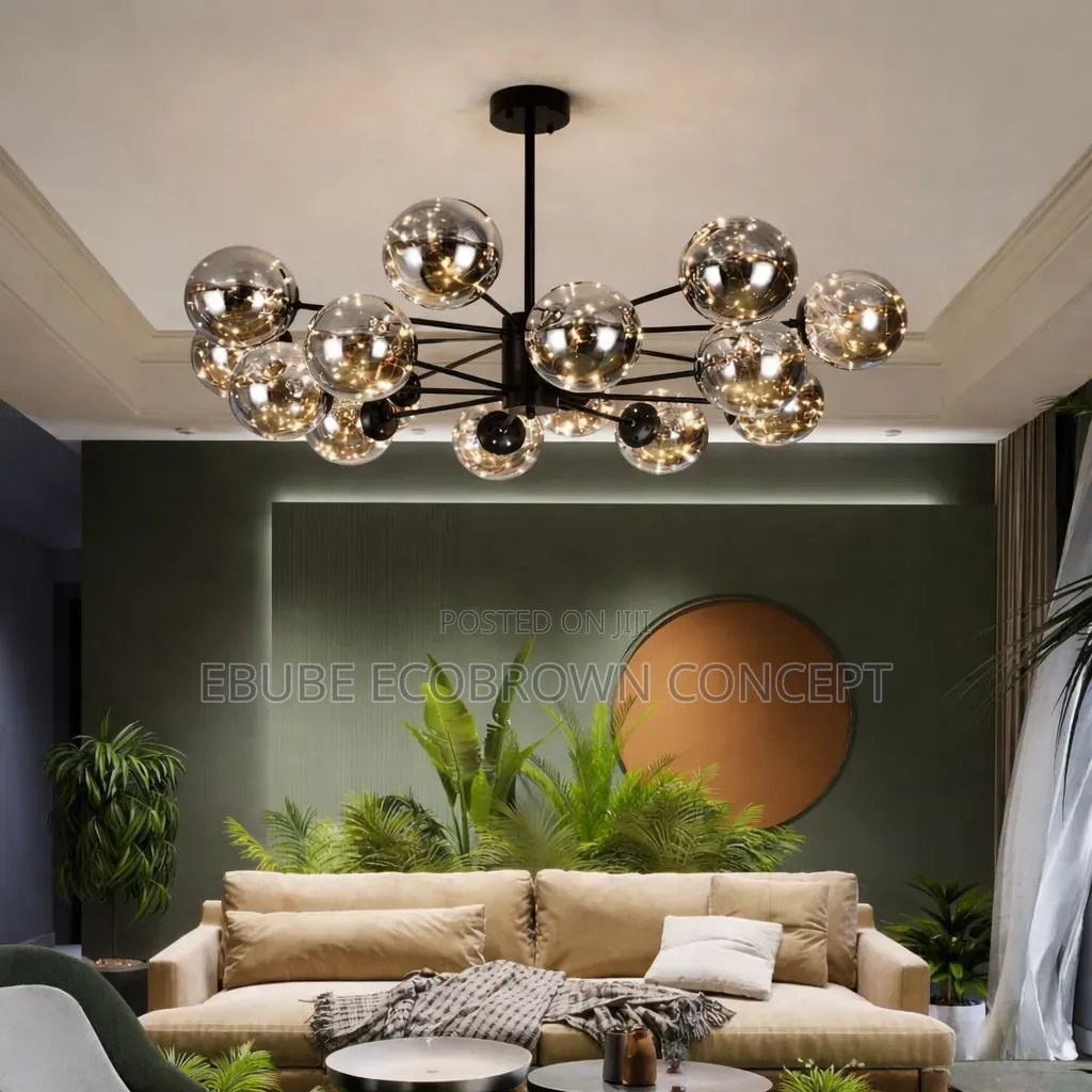 Nordic Glass Latest Chandelier Fitting Lamp Light