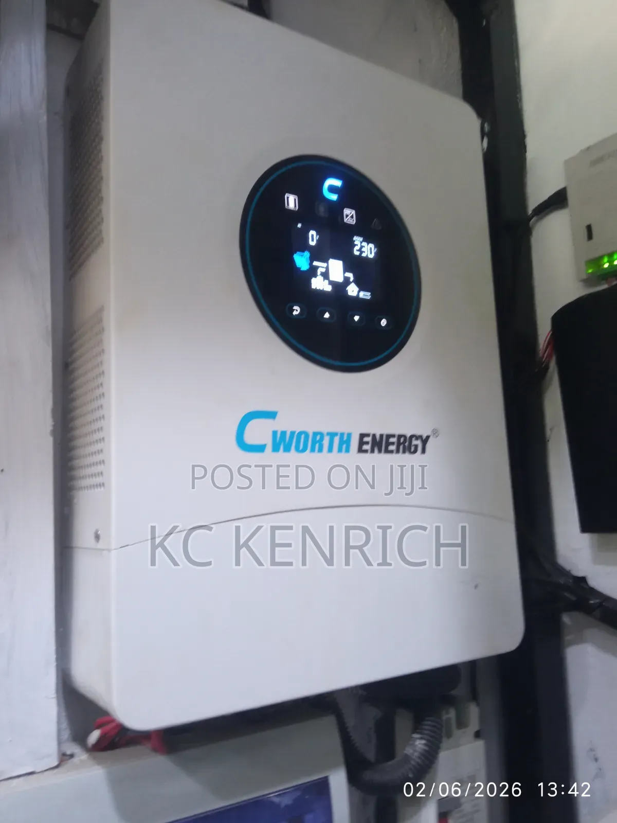 Cworth Energy 6kwh, 48 Volts Hybrid Inverter