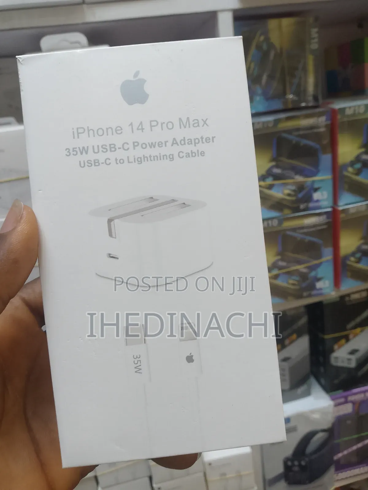 Original iPhone 14 Pro Max Charger 35watts Usb C Power Adapter Usb L