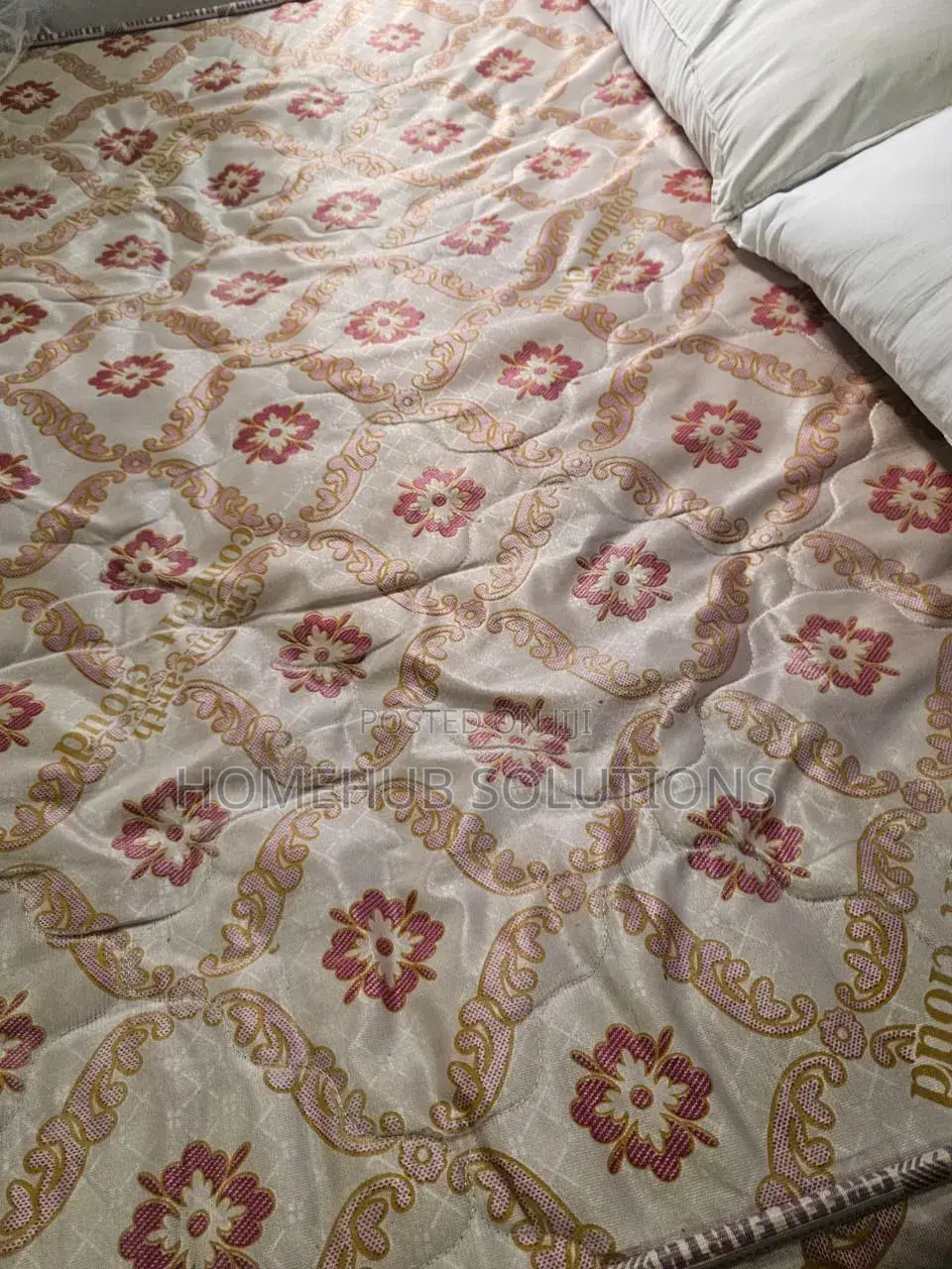 6by6 Bedframe With Mattress and Built-in Storage