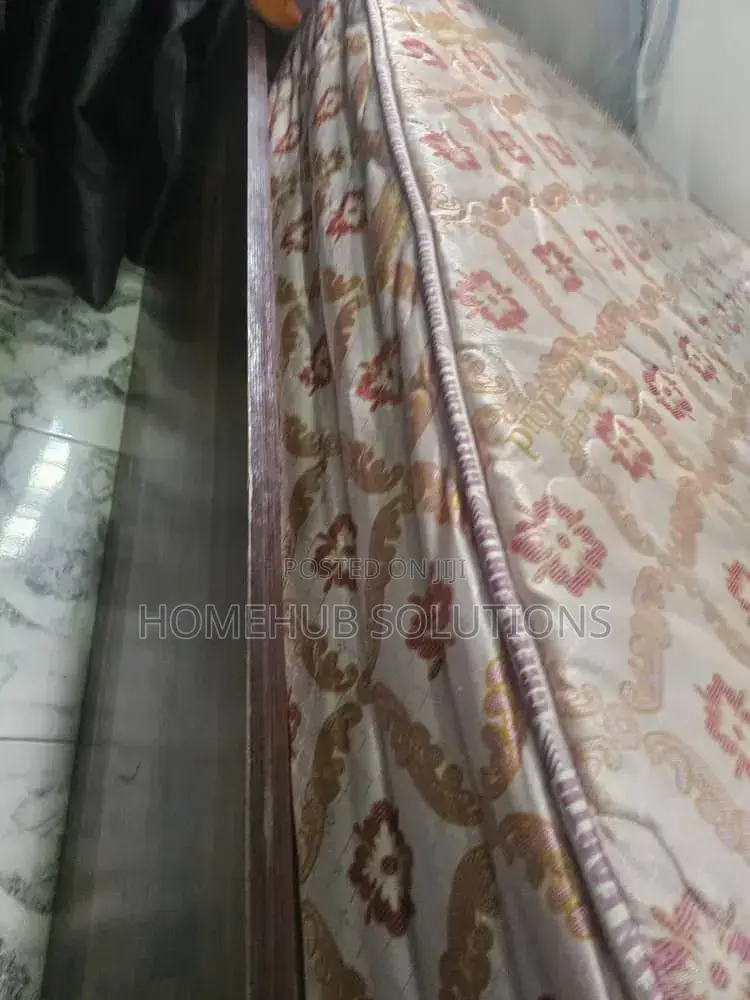 6by6 Bedframe With Mattress and Built-in Storage
