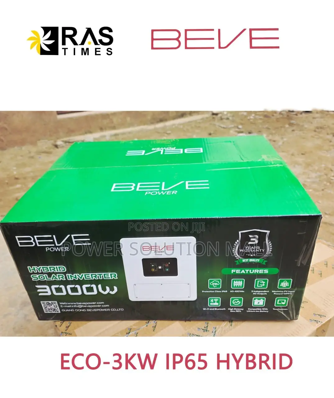 Eco-6kw Hybrid Inverter Ip65 Outdoor Inverter