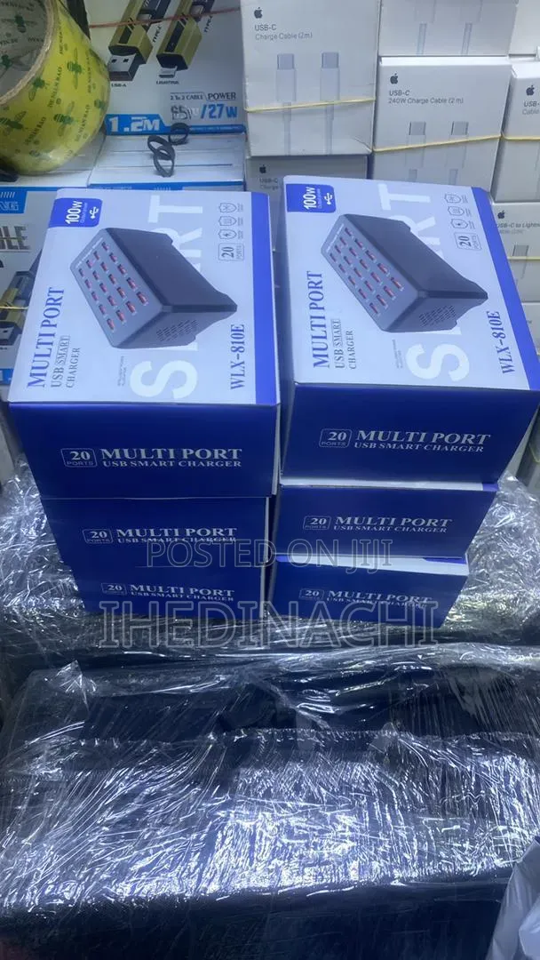 20 - Port Usb Smart Charger Station