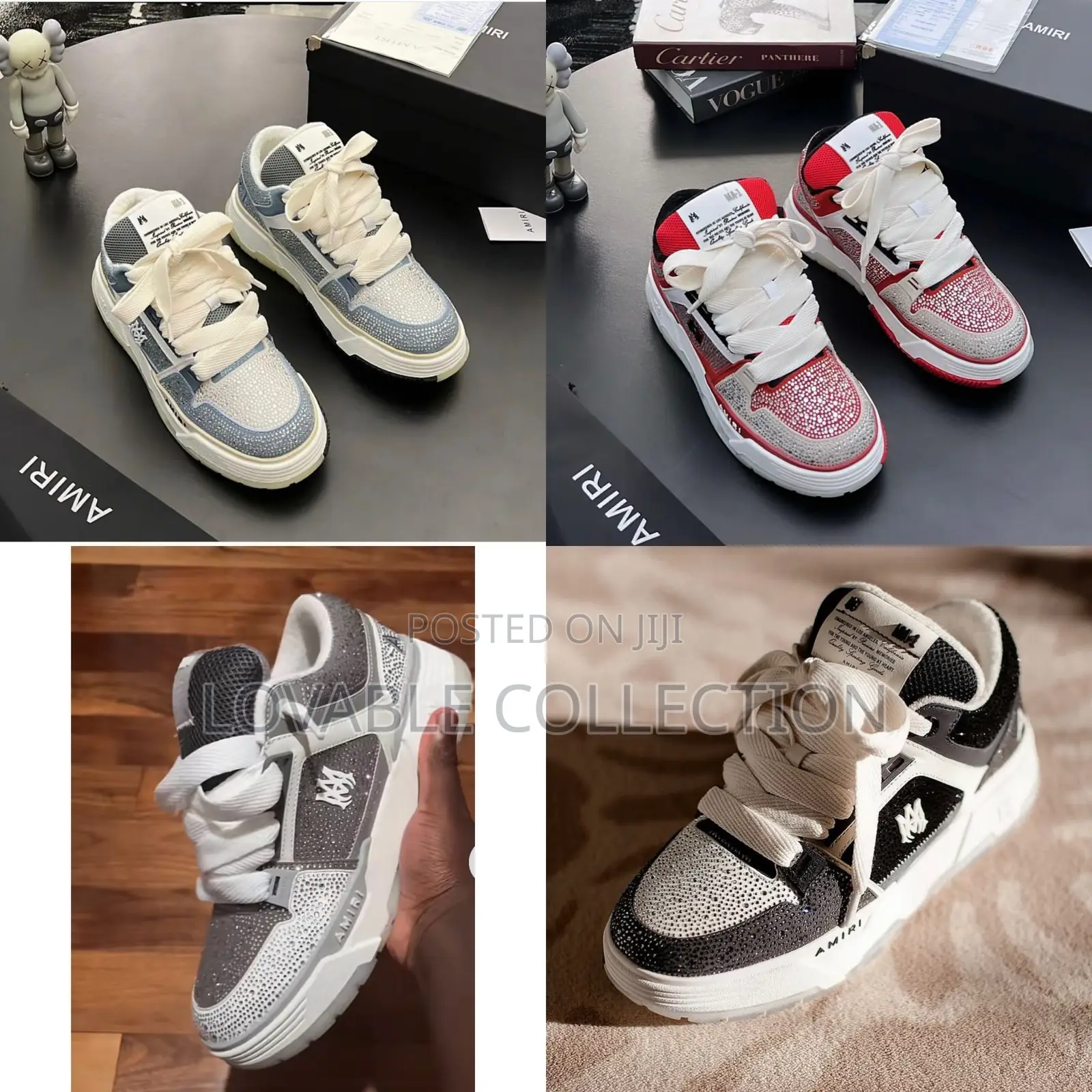 Amiri Ma-1 Crystal Sneaker