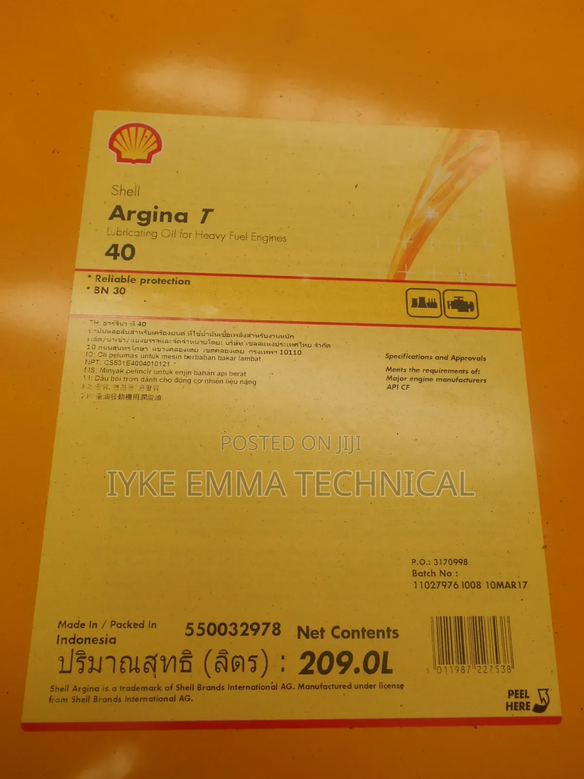Shell Argina T 40