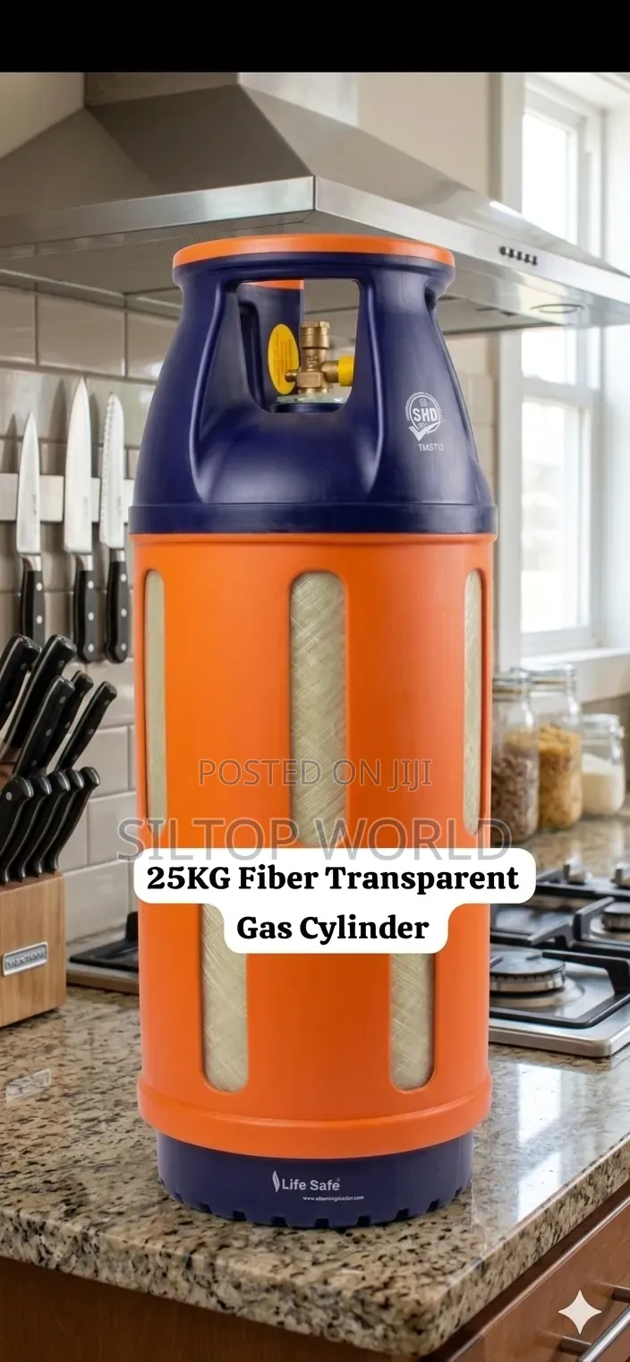 25kg Transparent Fiber Gas Cylinder