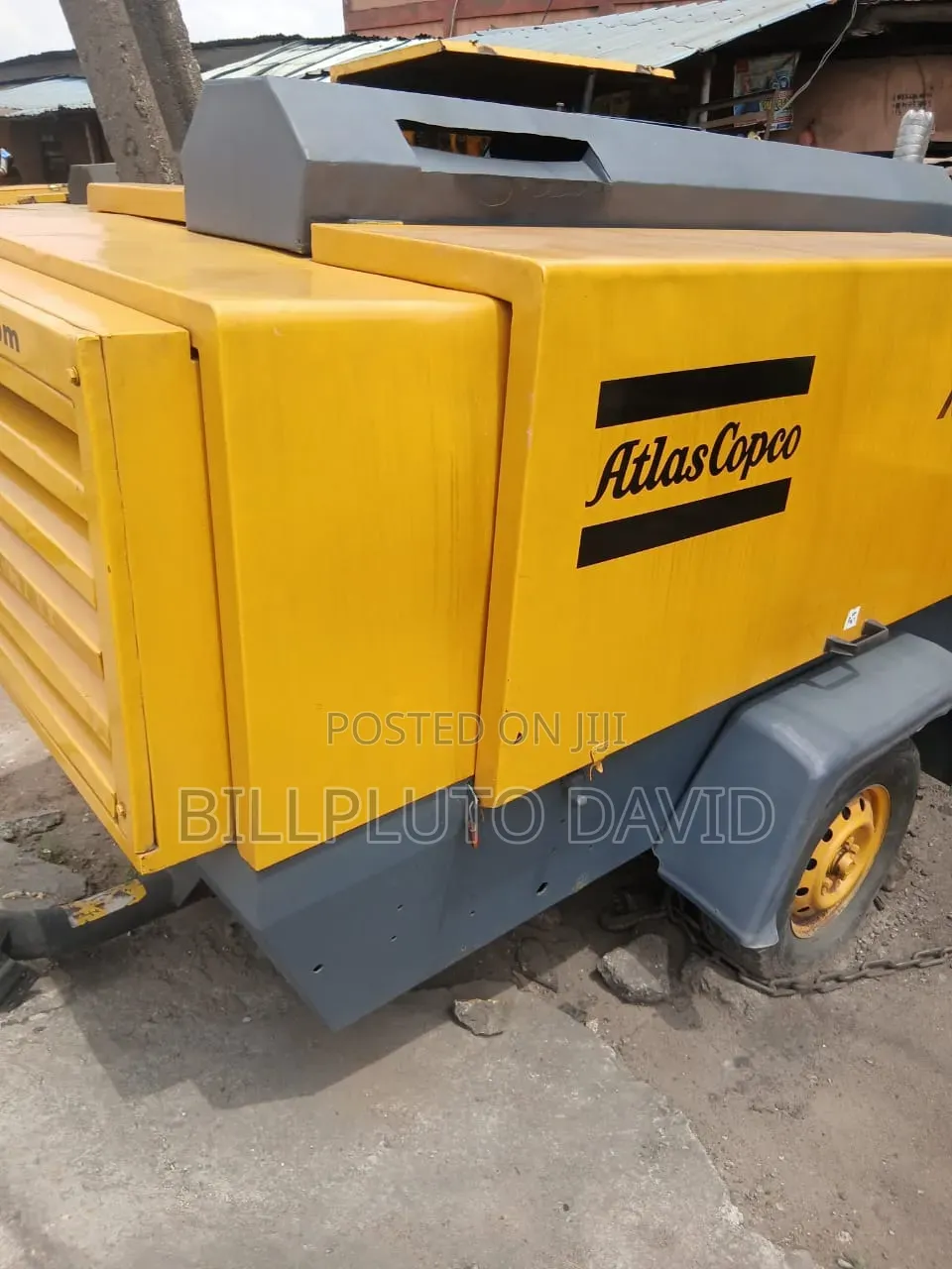 Atlas Copco Xahs 186 Portable Diesel Air Compressor,