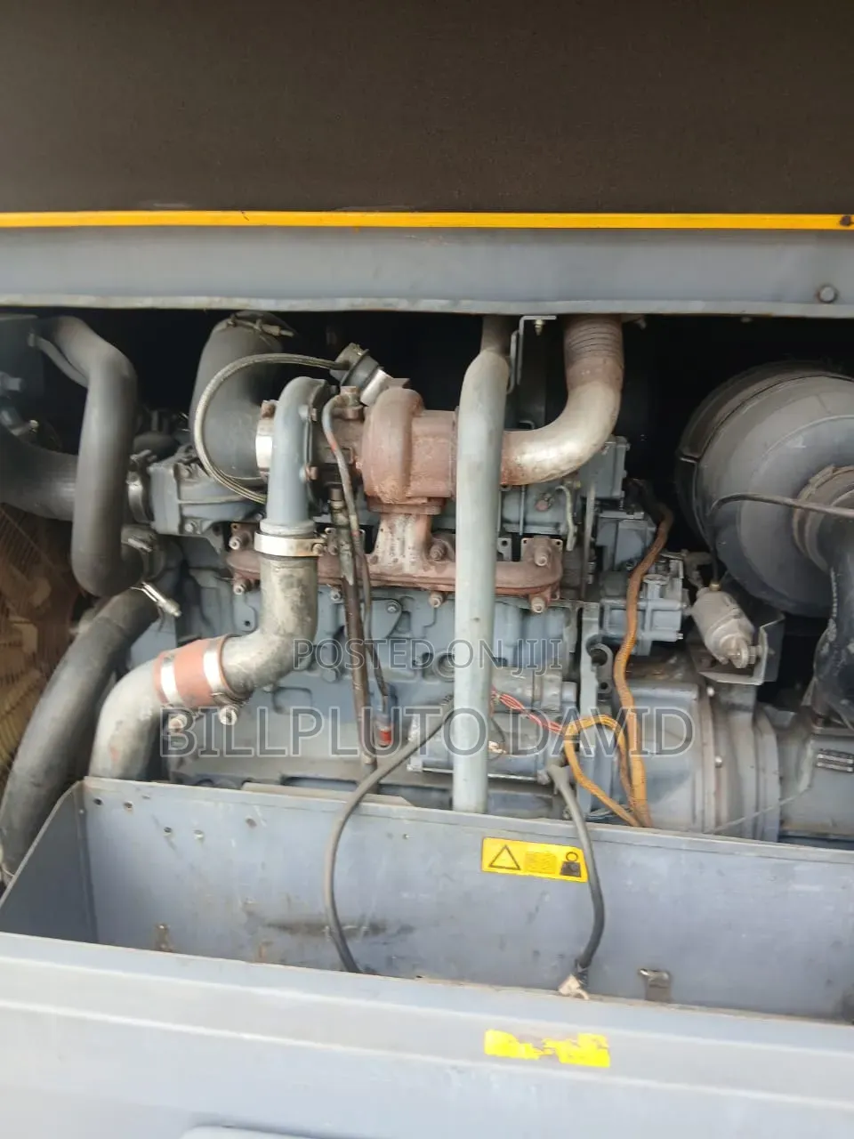 Atlas Copco Xahs 186 Portable Diesel Air Compressor,