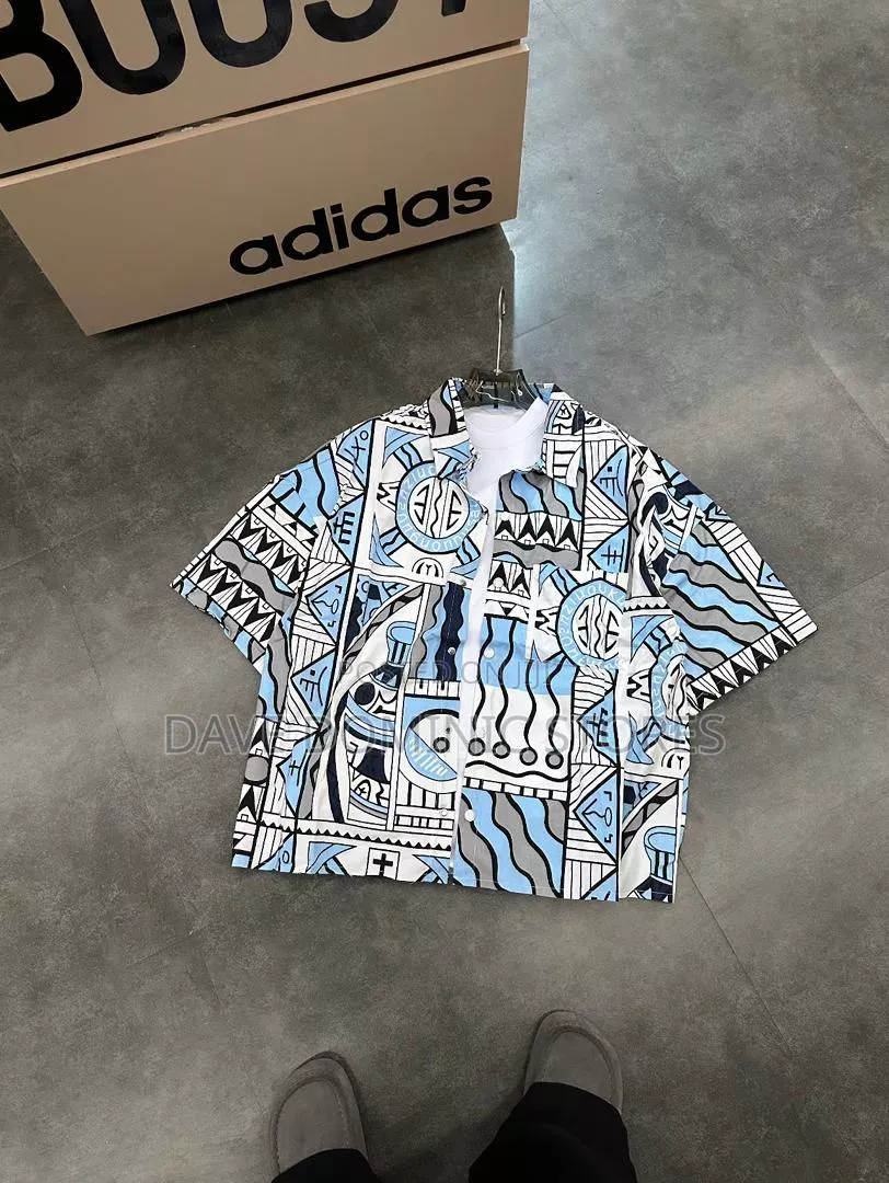 Crop Mosaic Shirt
