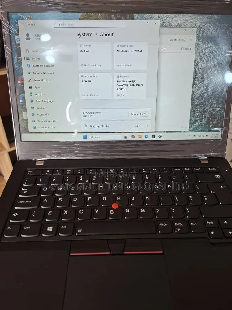 Laptop Lenovo ThinkPad L14 8GB Intel Core i5 SSD 256GB