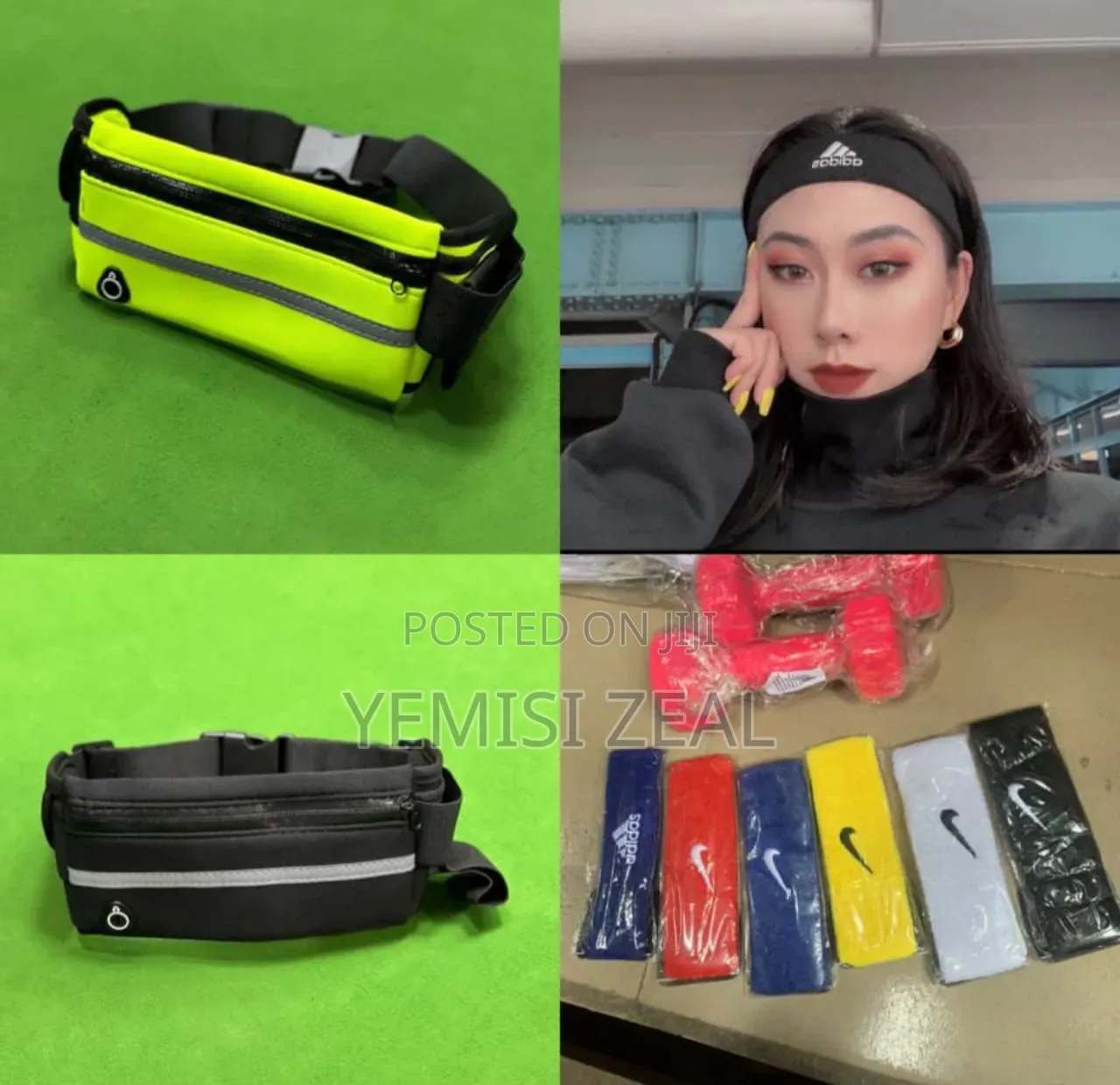 Waist Bag for Gym, Jogging, Weight, E.T.C