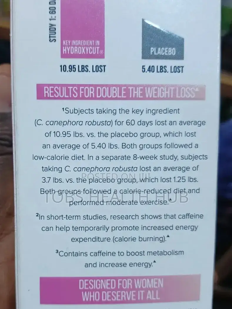 Hydroxycut Weight Loss + Women – 60 Rapid-Release Liquid Capsules
